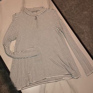 Long sleeve striped blouse from American Eagle